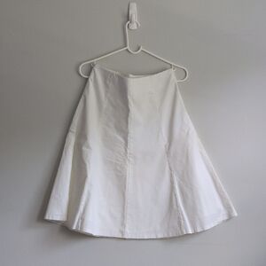 The Limited White Skirt